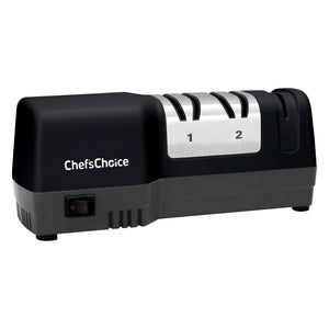 Chef'sChoice Diamond Hone Hybrid Knife Sharpener, 3-Stage, in Black