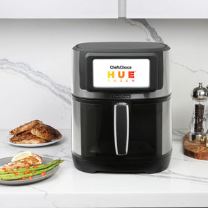 ChefsChoice Hue Touch 7 Quart High-Resolution Touchscreen Air Fryer with Window