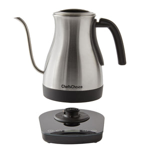 Chef's Choice 1200W Electric Gooseneck Kettle, Digital, 1 Quart