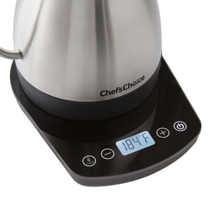 Chef's Choice 1200W Electric Gooseneck Kettle, Digital, 1 Quart