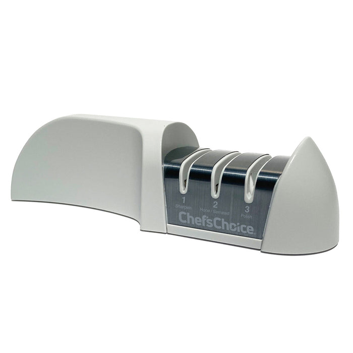 Chef'sChoice Manual Knife Sharpener for 20-Degree Knives, G436, White