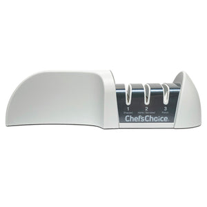 Chef'sChoice Manual Knife Sharpener for 20-Degree Knives, G436, White