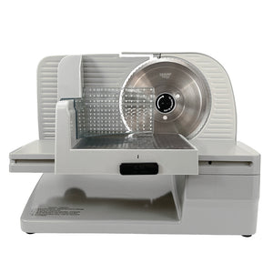 EdgeCraft Model E615 Electric Meat Slicer, 7-Inch Stainless Blade, Adjustable Thickness Control, Silver